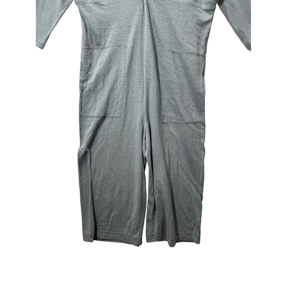 Free People FP Beach Linen Blend V-Neck Jumpsuit Romper Green XS - Picture 6 of 9